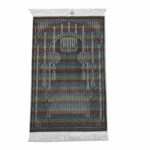 Kaba 001 Maroon New Safa Islamic Kaaba Design Prayer Mat From Turkeymar (1)