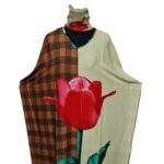 Kaftulp 001 Women Cotton Short Sleeves Tunic Kaftan0602 192552