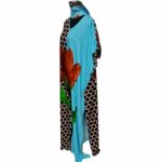 Kaftulp 024 Loose Fit Kaftan Tunic Holiday Dress Beach Cover Up Dubai Abaya Free Head Scarf (10)