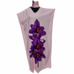 Kaftulp 042 Loose Fit Kaftan Tunic Holiday Dress Beach Cover Up Dubai Abaya Free Head Scarf (10)
