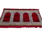 Karabat4ppl 001 Extra Large Red Islamic Rug Prayer Mat Musallah Janamaaz 4 People 10