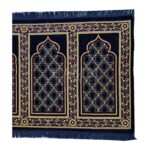 Karbat3ppl 001 Large Islamic Prayer Mat Musallah Janamaaz (3 People) (27)