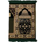 Karbat3ppl 002 Large Islamic Prayer Mat Musallah Janamaaz (3 People) (32)