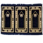 Karbat3ppl 004 Large Islamic Prayer Mat Musallah Janamaaz (3 People) (28)