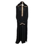 Khlcstmmdehd 001 Moroccan Black Striped Zip Front Long Sleeve Hooded Thobe Jubba Djellaba2khlcstmmdehd 001 Moroccan Black Striped Zip Front Long Sleeve Hooded Thobe Jubba Djellaba518 165836
