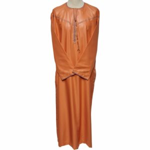 Khtemrtkids 005 Terracotta Kidsemirati Long Sleeves Thobe Jubba (108)