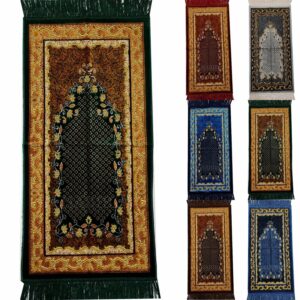 Minwal Kids Islamic Prayer Mat Soft Floral from Saudi Arabia