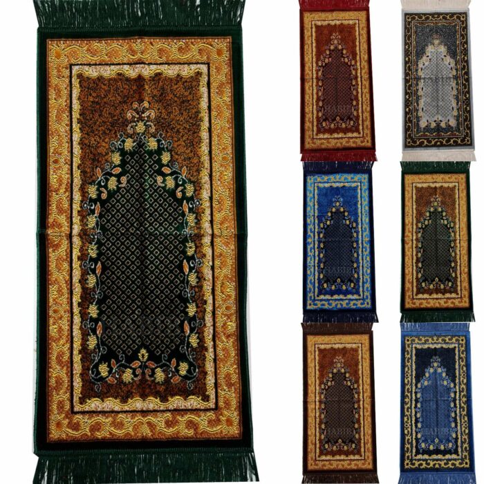 Minwal Kids Islamic Prayer Mat Soft Floral from Saudi Arabia