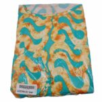 Lacechna 001 Women's Lace Multicoloured Cotton Floral Tunic Kaftan Free Size +scarf 0622 183315