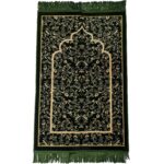 Super Soft Islamic Prayer Mat Floral Jannamaz Musallah Turkish