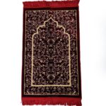 Super Soft Islamic Prayer Mat Floral Jannamaz Musallah Turkish