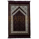 Jumbo Size Super Soft Islamic Prayer Mat Floral Jannamaz Musallah Turkish 950g