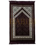 Jumbo Size Super Soft Islamic Prayer Mat Floral Jannamaz Musallah Turkish 950g