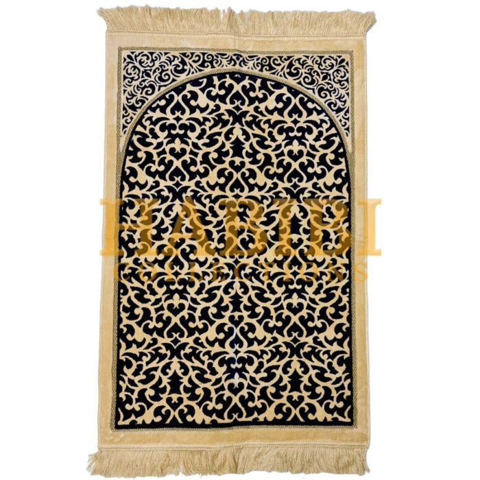 Super Soft Islamic Prayer Mat Floral Geometric Jannamaz Musallah Turkish