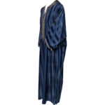 M3qs 007 Habibicollections Mens Moroccan 3 Quarter Sleeve Patterned Jubba Thobe 120655