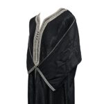 M3qs Azdfline 017 Men Moroccan Cotton Blend 3 Quarter Sleeves Thobe Jubba Kandora 185501