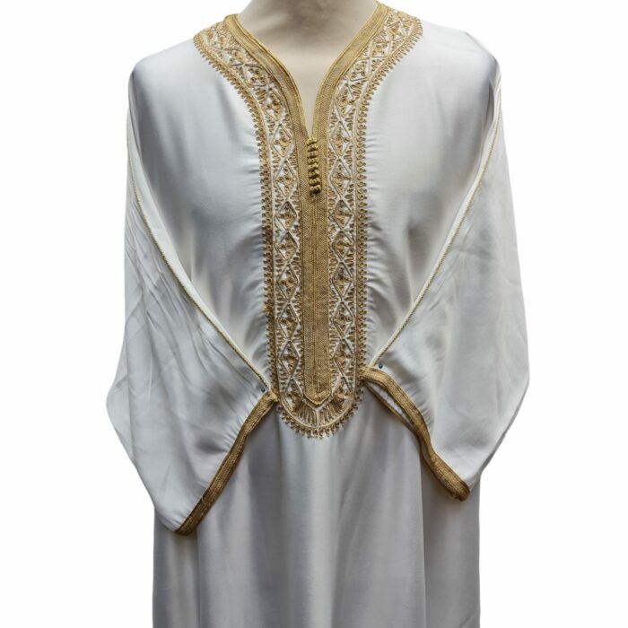 M3qs Crm12cc Men Short Sleeves Moroccan Thobes Jubba Kandora 153937