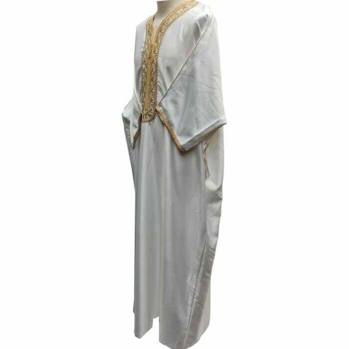 M3qs Crm12cc Men Short Sleeves Moroccan Thobes Jubba Kandora 153945