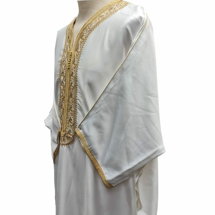 M3qs Crm12cc Men Short Sleeves Moroccan Thobes Jubba Kandora 153949