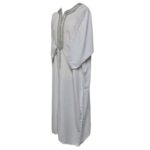 M3qs Jtt 002 High Quality Premium Cotton Habibi Collections Mens Morroccan 3 Quarter Sleeve Thobe Jubba Habibi Collections 194451
