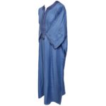 M3qs Jtt 005 High Quality Premium Cotton Habibi Collections Mens Morroccan 3 Quarter Sleeve Thobe Jubba Habibi Collections 201415