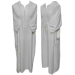 M3qs Jtt 021 High Quality Premium Cotton Habibi Collections Mens Morroccan 3 Quarter Sleeve Thobe Jubba Habibi Collections 194258