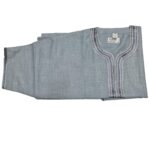 M3qs Rchctn 22ww Moroccan Rich Cotton Grey 3 Quarter Sleeves Thobe Jubba Kandora Dishdasha Rchctn 22ww (3)