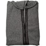 Mal101 004 Moroccan Super Soft Cashmere Wool Blend Grey Hooded Thobe Djellaba (22)