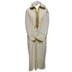Malifawpc Ee1 Moroccan Cream Cotton Malifa Wool Blend Long Sleeve Hooded Jubba Thobe Djellaba (1)