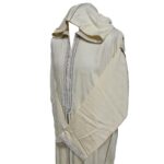 Malifawpc Jj2 Moroccan Cream Cotton Malifa Wool Blend Long Sleeve Hooded Jubba Thobe Djellaba (3)