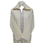 Malifawpc Jj2 Moroccan Cream Cotton Malifa Wool Blend Long Sleeve Hooded Jubba Thobe Djellaba (5)