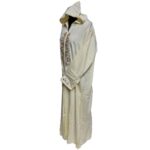 Malifawpic Crm0034 Women Moroccan Cream Cotton Malifa Wool Blend Long Sleeve Hooded Djellaba Jalabiya (5)