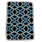 Matpad 006 Blue Beautiful Islamic High Quality Padded Prayer Mat With Matching Quran Cover Set Blue Navy Blue 230758