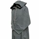 Mcamcshmrwl Grey02 Men Moroccan Thick Winter Cashmere Wool Hooded Long Sleeves Thobe Djelleba (13)