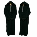 Mcashw D001 Moroccan Thick Winter Cashmere Wool Hooded Long Sleeves Thobe Djelleba (99)