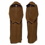 Mcashw E007 Brown Moroccan Thick Winter Cashmere Wool Hooded Long Sleeves Thobe Djelleba (29)