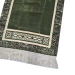 Minwalnew 24kb Haram Makki Green Multicoloured Prayer Mat Musalla Janamaz By Minwal Thick High Quality (7)