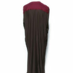 Moroccan Long Sleeve Maroon/Brown Thobe with Trousers