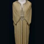 Moroccan Summer 3-Quarter Sleeve Gold Thobe