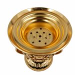 Mp 0748 Gold Gold Metal Incense Burner, Bakhoor Burner High Quality Magnetic Top0619 201914