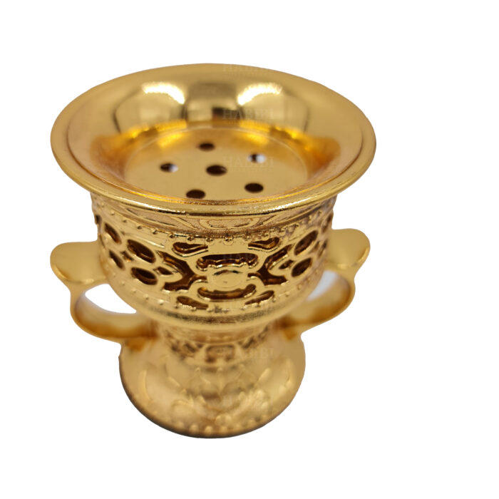 Mp 0754 Gold Silver Metal Incense Burner, Bakhoor Burner High Quality Magnetic Top0619 203340