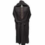 Msl1pc 004 High Quality Brown Moroccan Hooded Cotton Blend Thobe Jubba Djellaba (6)