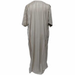 Moroccan Short Sleeve Beige Thobe by Al-Jabri