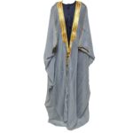 Men's Arabian Bisht Cloak Arab Dress Thobe Islam Robe Eid Jacket Wedding (9)