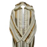 Men's Moroccan Cream Brown Long Sleeve Hooded Cotton Blend Thobe Jubba Djellaba (3)