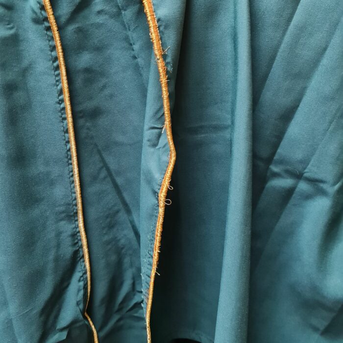 Men's Premium 3 Half Sleeve Arabian Bisht Dark Green Cloak Arab Dress Thobe Islam Robe Eid (2)