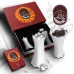 Metal Incense Bakhoor Bukhoor Burner 2 Piece Gift Set+40g Bakhoor High Quality