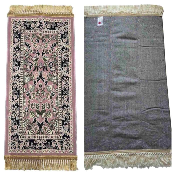 Minwal Kids Blue Pink Rawda Islamic Prayer Mat Saudi Arabia (1)