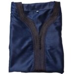 Moroccan Cotton Blend Navy Blue 3 Quarter Sleeve Thobe Jubba Kandora Dishdasha (22)