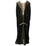 Moroccan Men Olive Green Long Sleeve Thobe Jubba Kandora Dishdasha (22)
